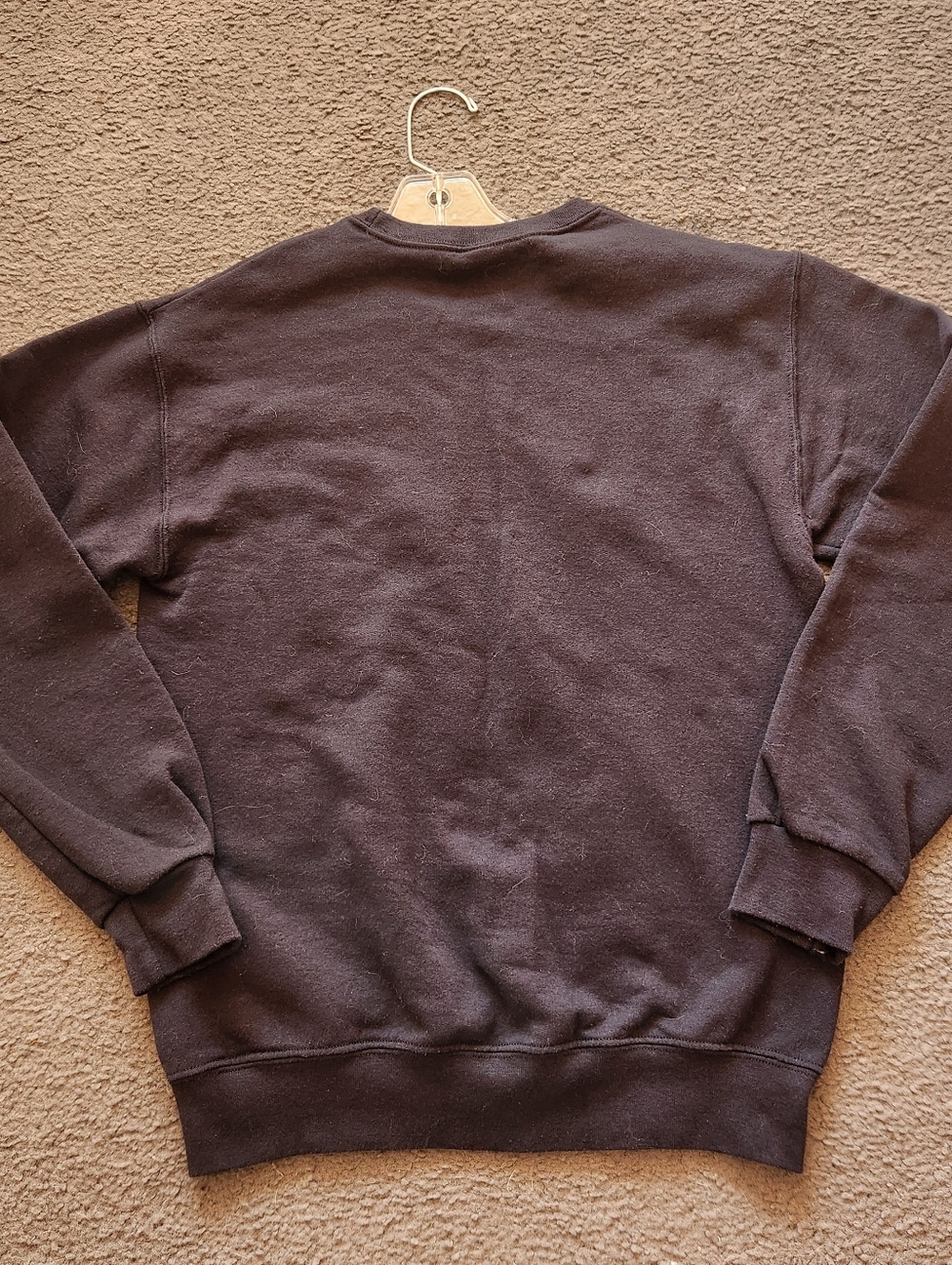 ANGELA DAVIS Women's Sweatshirt Small Black Crew Neck Social Change Vintage - Picture 5 of 8